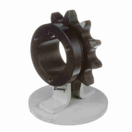 BROWNING Steel Bushed Bore Roller Chain Sprocket, H80P11 H80P11